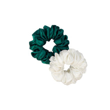 Load image into Gallery viewer, Cassius and Pearl Silk Jacquard Scrunchie Set