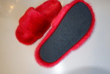 Load image into Gallery viewer, Sample Sale: mink slides red