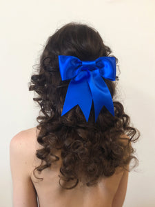 Heather Bow in Royal Blue