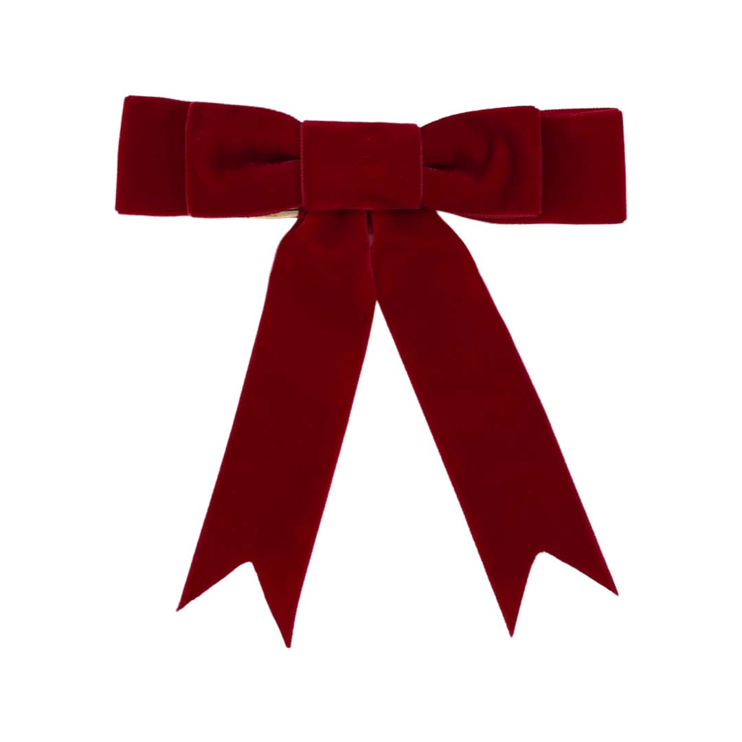 Annabel Bow in Red