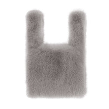 Load image into Gallery viewer, Mini Mink Shopper in Grey